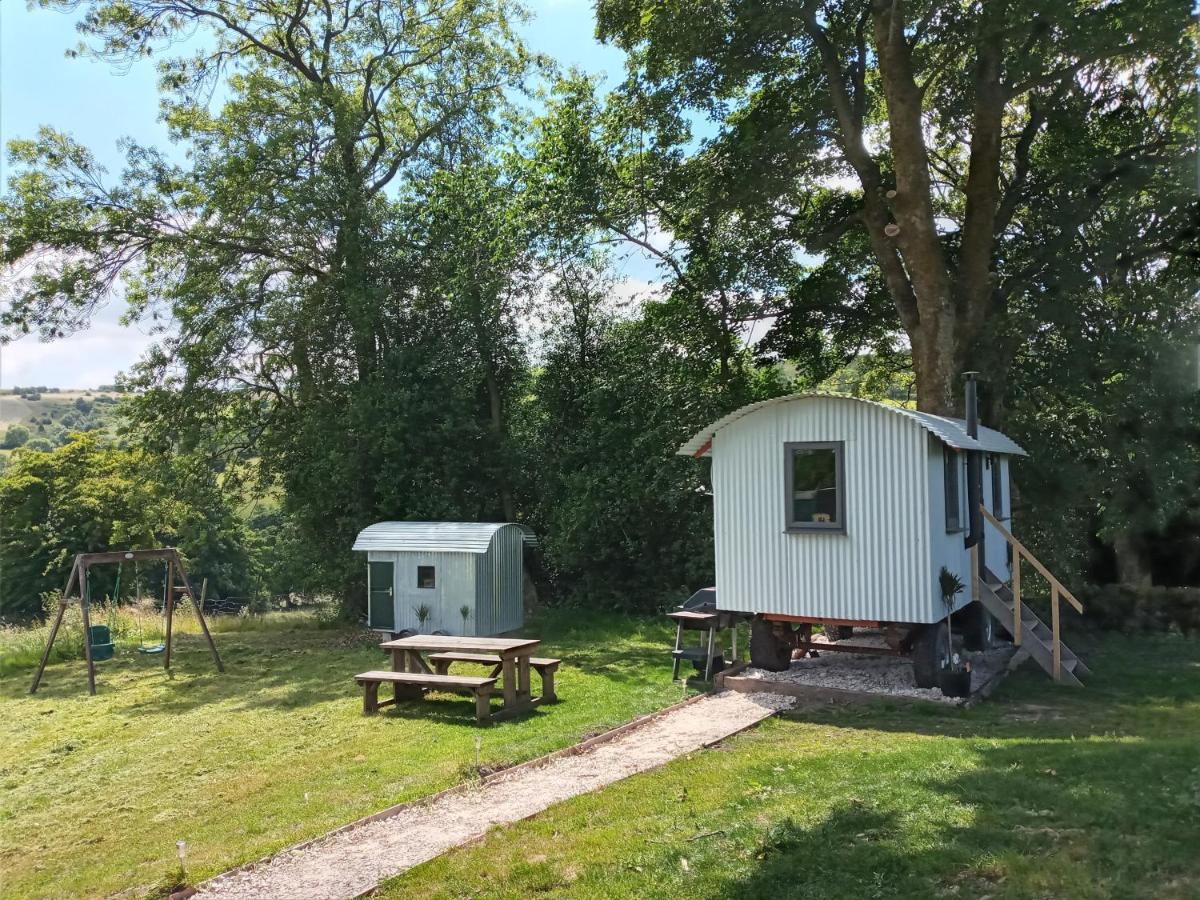 Orchard Meadow Shepherd Huts Leek-Buxton-Ashbourne Upper Elkstone Bagian luar foto